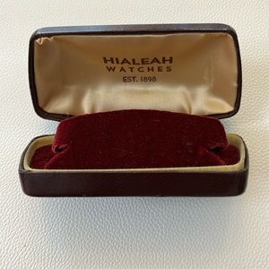 Vintage Hialeah Watch Presentation Box